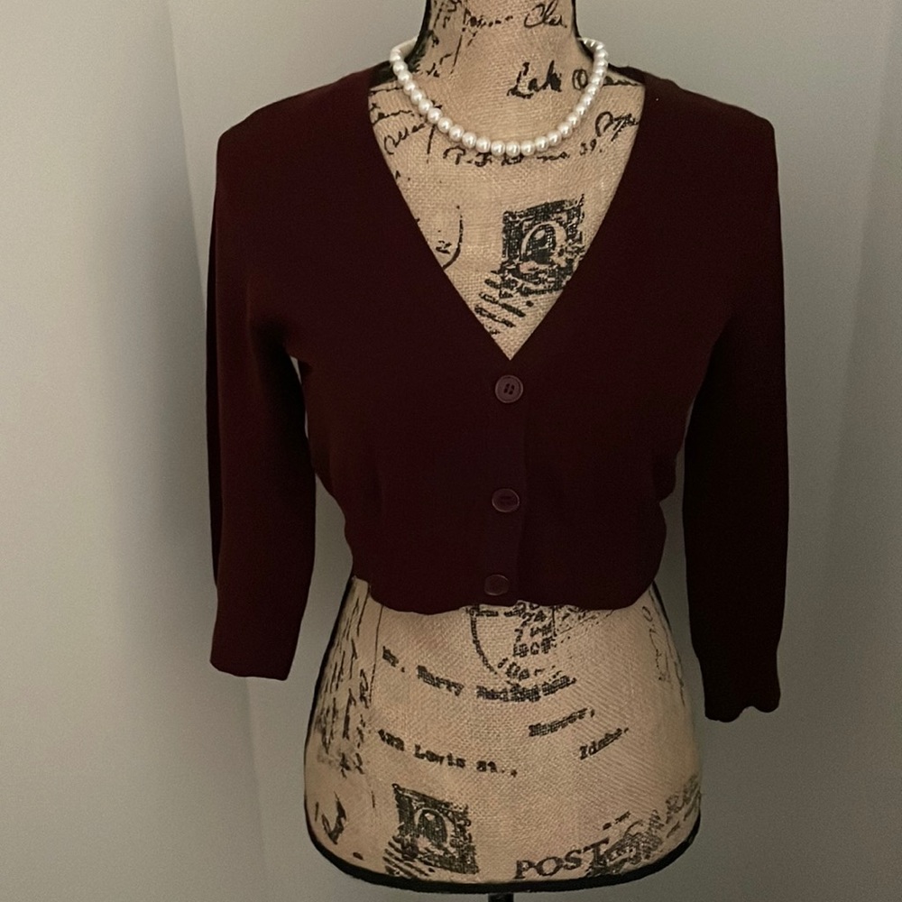 Mak cropped cardigan